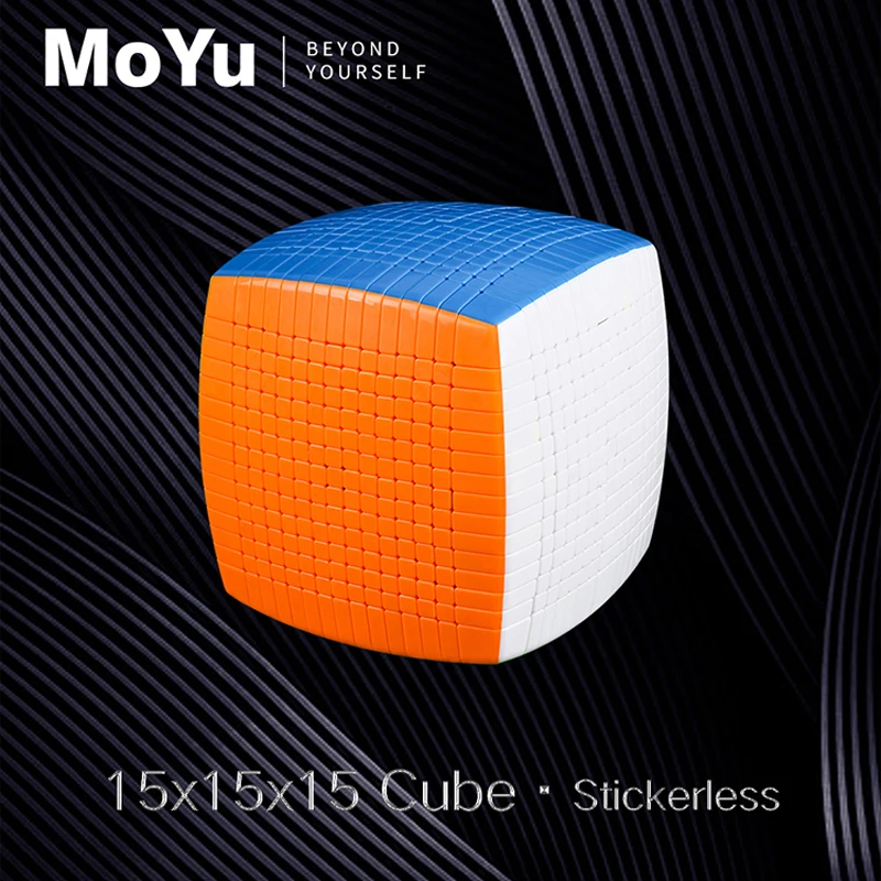 MOYU Meilong-Cube magique 15x15, 15x15x15, casse-tête de vitesse professionnel, 15x15 Speedvineyin, jouets cadeaux pour enfants