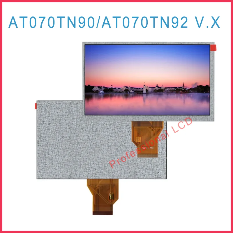 

AT070TN90 AT070TN92 ЖК-экран V.X для оригинального нового 7-дюймового TTL 50Pin 7DD1 + 1 20000938 -30 Панель ЖК-дисплея