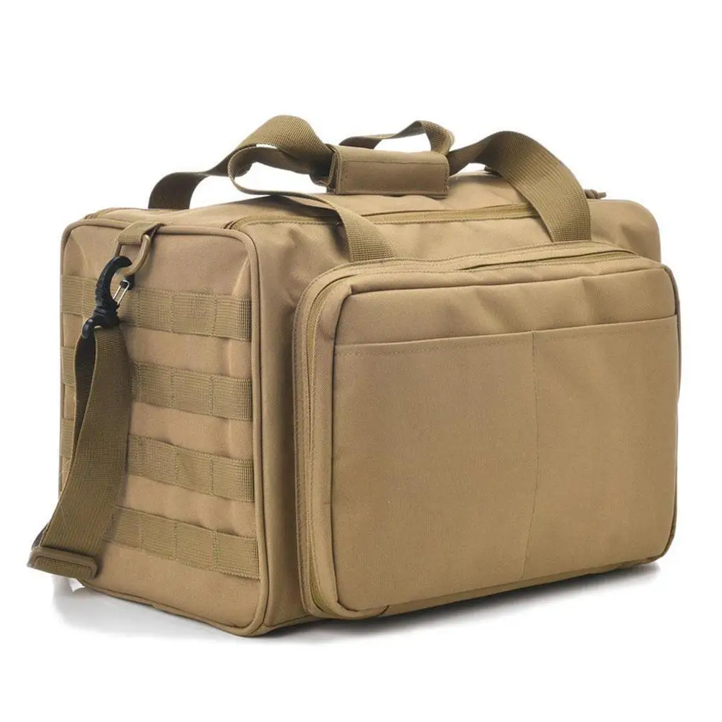 Storage Bag Sporting Case Outdoor Supplies Long-lasting Large Capacity Multifunctional with Strip Camping Handbag Khaki