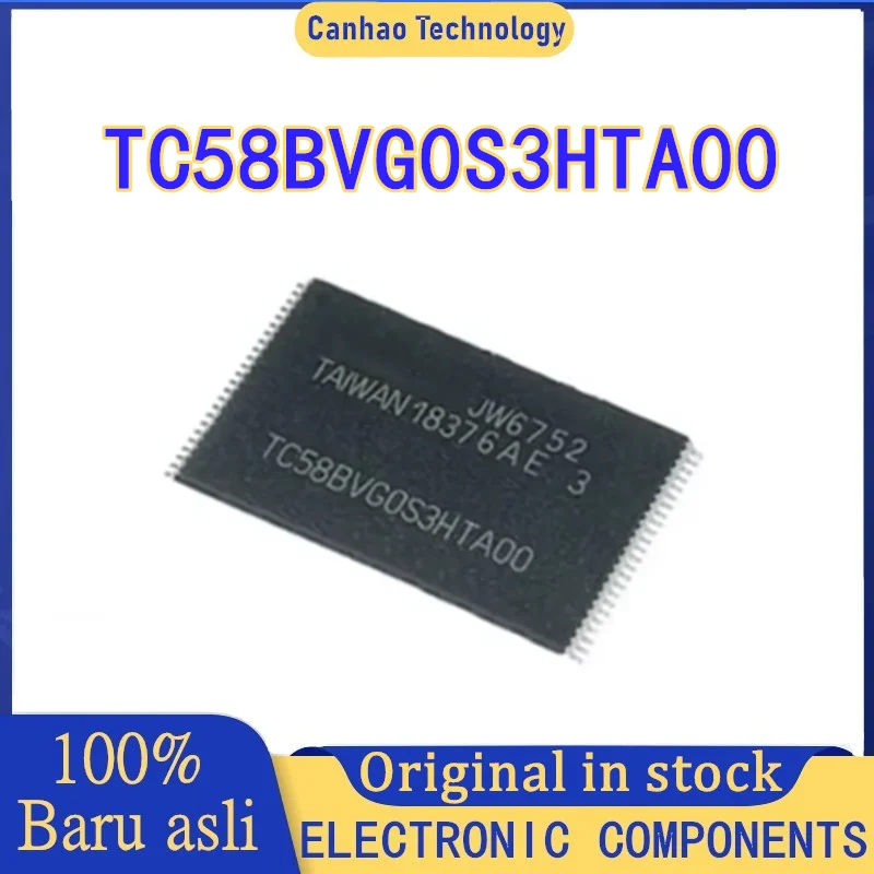 5PCS TC58BVG0S3HTA00 TC58BVG0S3HTAOO TSOP48 New Original In Stock