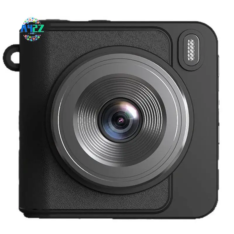 

A42Z-Retro Keychain Camera With Flash Lamp Small Digital Camera For Kids Microcamera Automatic Loop Video Mini Camcorders