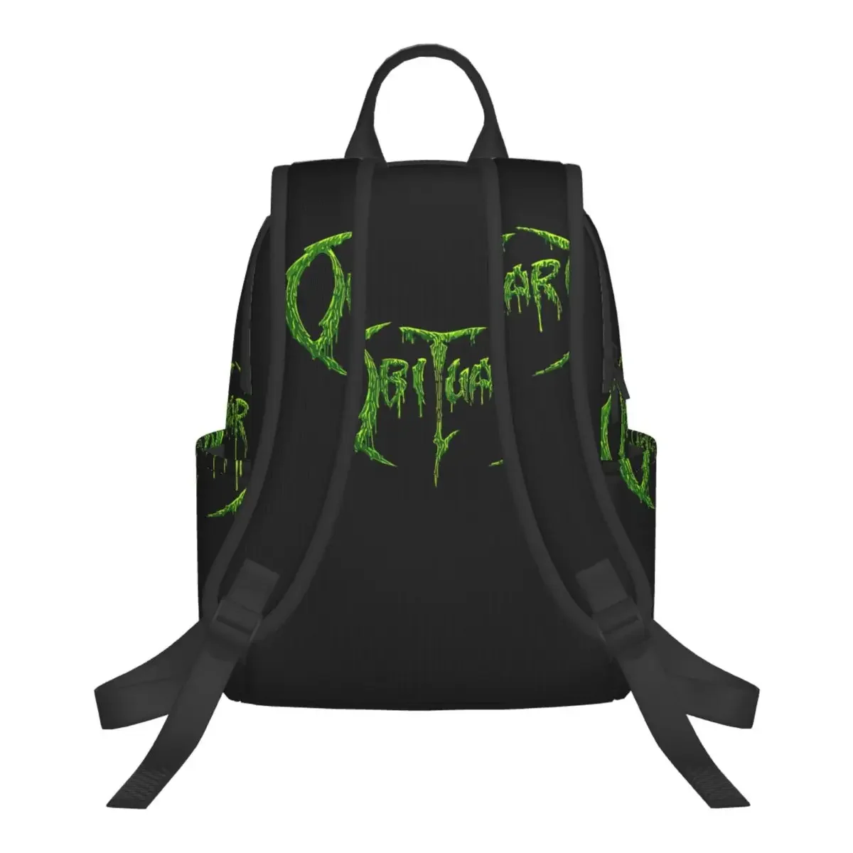 Obituary Death Metal Rock Band Music Student Backpack School Bag Hiking Travel Daypack for Boys Girls Bookbag Shoulder Bags