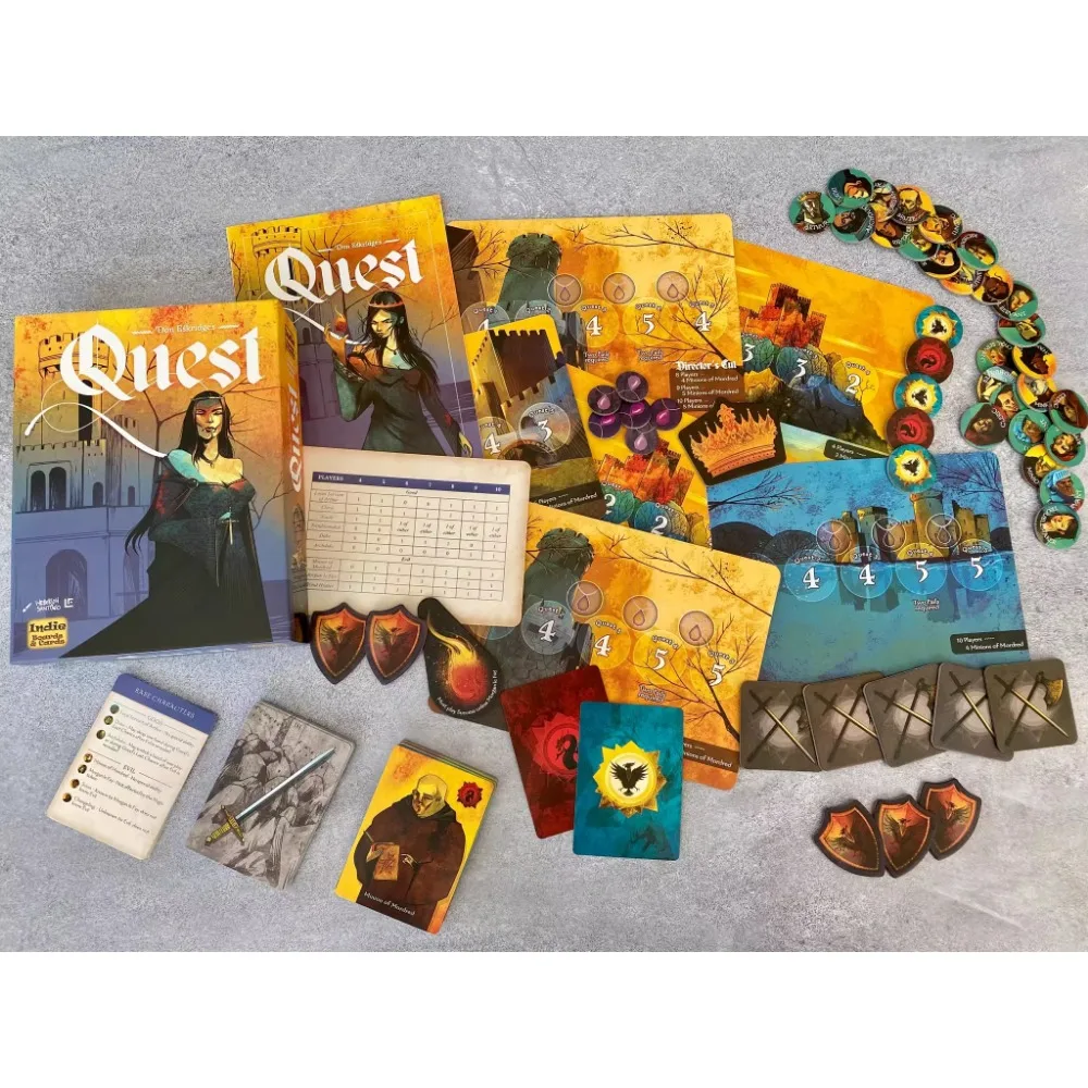 Don Eskridge\'s Quest Board Game The Resistance: Avalon! Indie Boards & Cards NEW