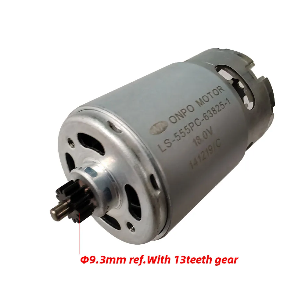 ONPO LS-555PC-63825-1 18V 13Teeth DC Motor For Black&Decker