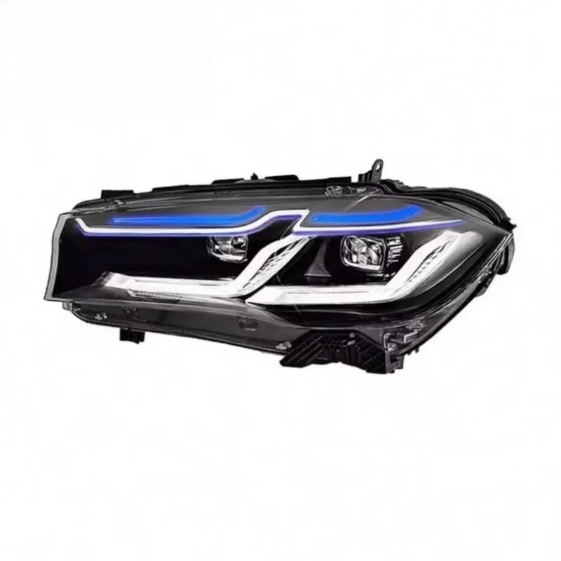 

LED Headlight Assembly 12V DRL Exterior Mod Parts Fit X5 F15 2014-2018 Car Front Lamp Accessories