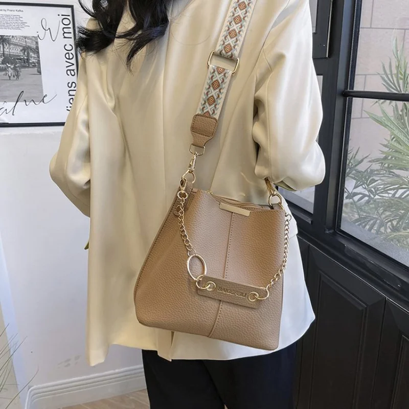 

Ladies Handbag Made Of Sable-Print Leather Featuring Denmark Trendy Vintage Lightweight Soft Daily Style