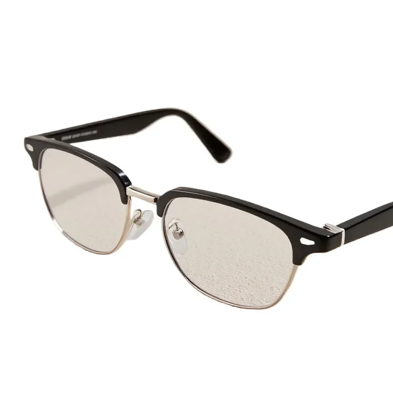 Smart Bluetooth Glasses Wireless Audio Sunglasses Polarized Half Frame AI Music Headphones Open Ear Calling Eyewear for Men