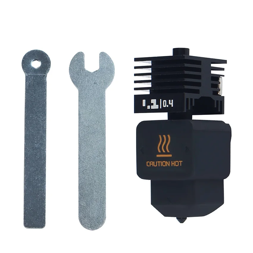 New High Quality Hotend Kit with 0.4mm Hardened Steel Nozzle Replacement Hot End Kit For TZ P2S A1/A1mini 3D Printer Parts 6