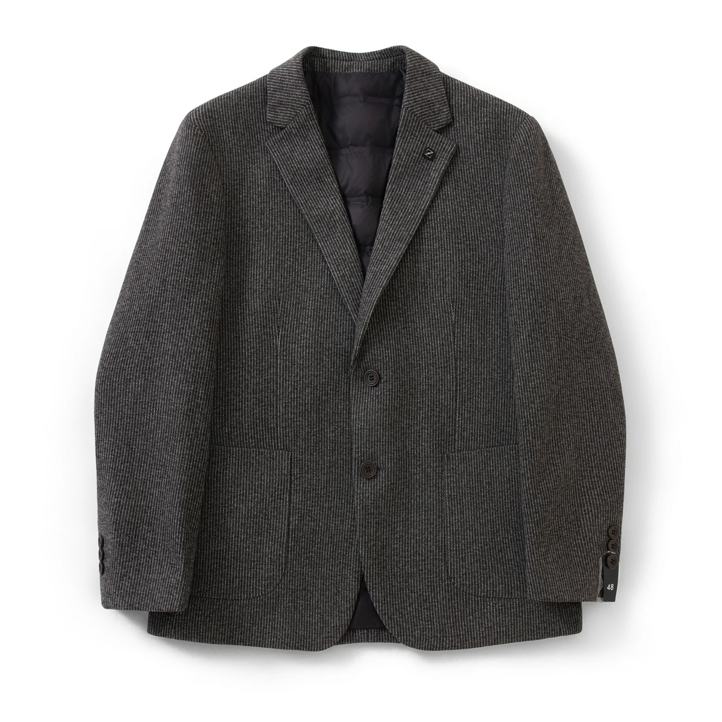 

Элитный деловой стиль! Наполнитель: 90% белый утиный пух! Легкий теплый повседневный мужской костюм-куртка для осени и зимы