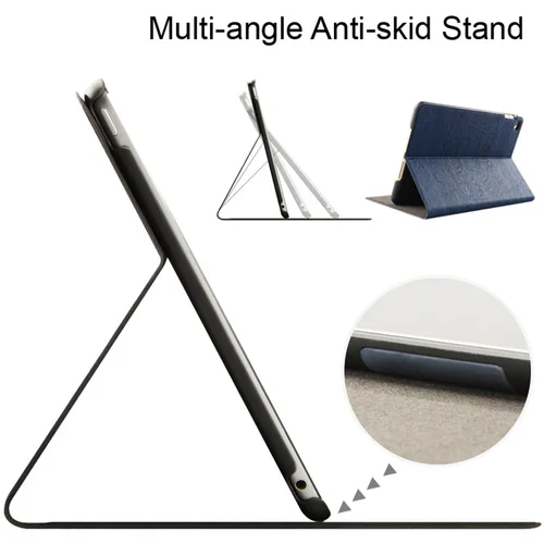 Imagen 2 del producto Para iPad A16 funda 11th 2025 Air 11 M3 funda iPad 10,2 funda 9th 10th generación PU funda inteligente Mini A17 M4 M5 Pro 11 10,5 9,7