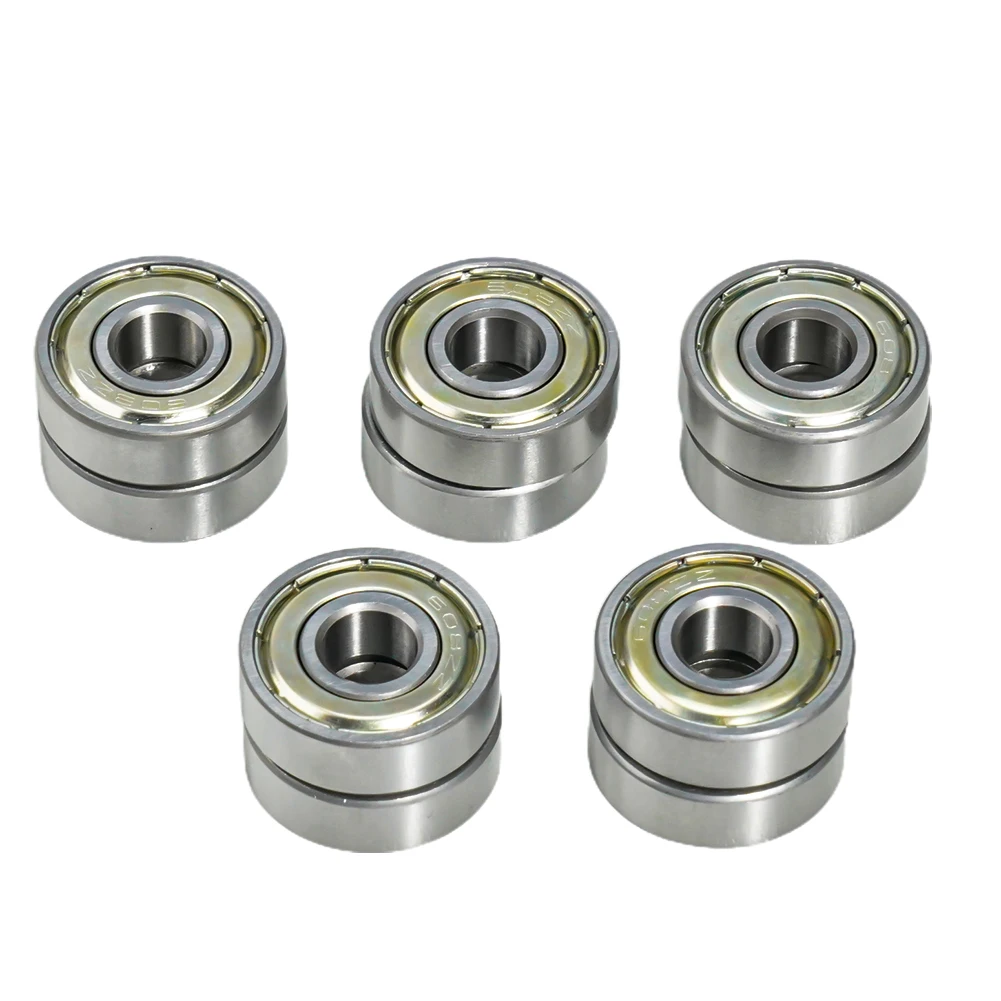 Ball Skate Bearing Bearing Bearings Board Miniature Roller Scooter 10pcs/lot ABEC-7 Shafts Silver Skate Skateboard