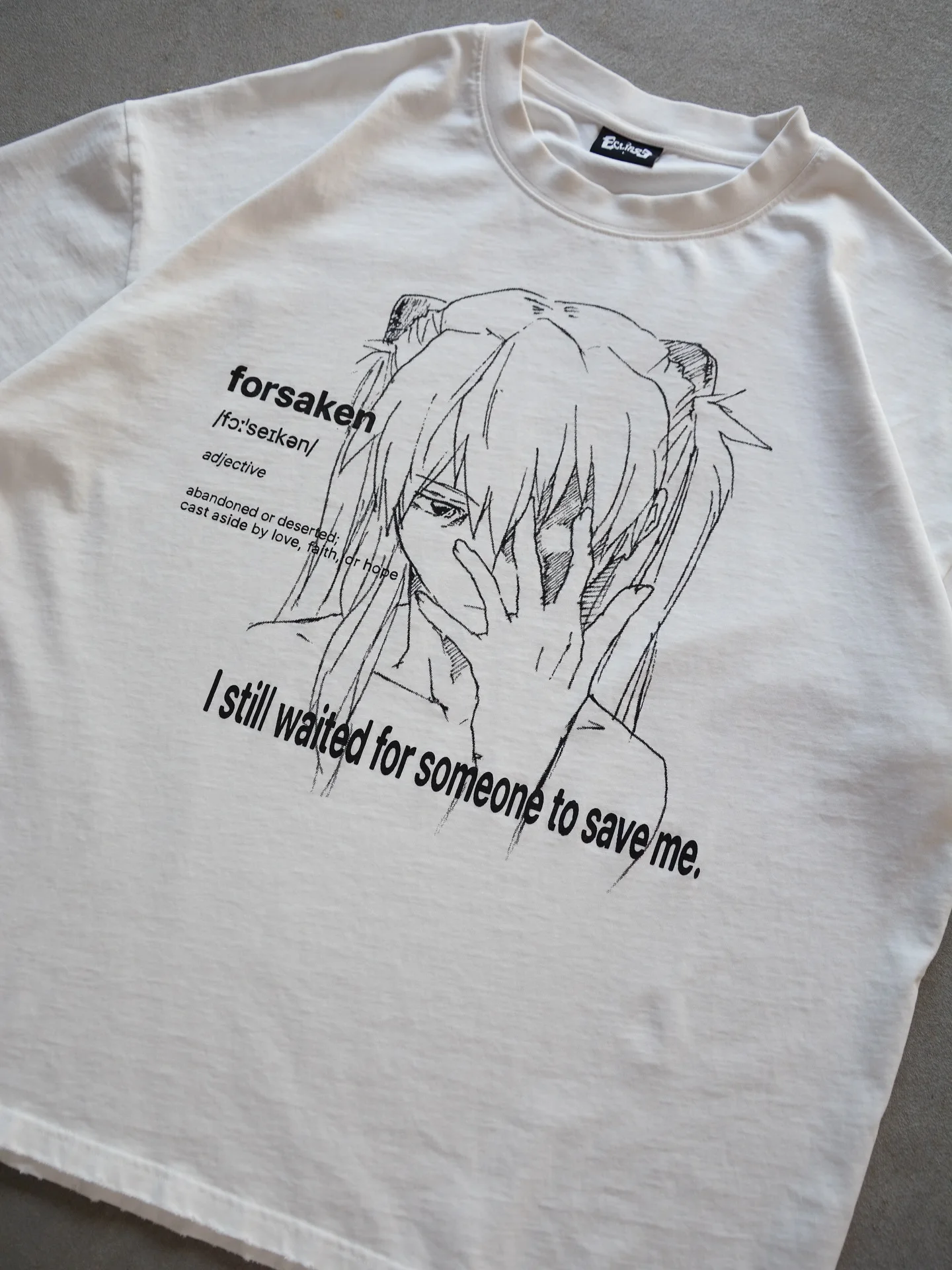 Harajuku Leisure Asuka T Shirts Harajuku Casual Sweatshirt Streetwear Goth Simple Oversized Gothic Y2k Top Men Women Clothing