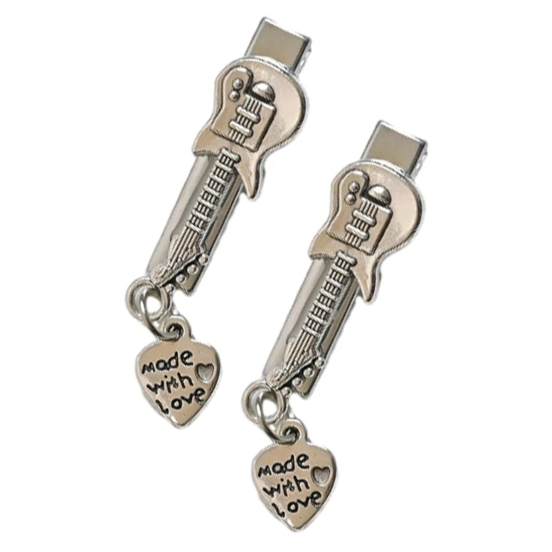 652f 1pc / 2pcs Guitare Clip Clip Cliptail