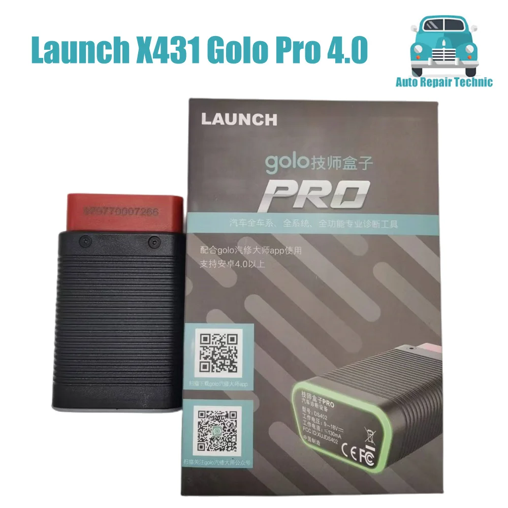 Golo4.0 OBD2 Scanner Launch X431 Golo Pro 4.0 Bluetooth Adapter Support All System PK Easydiag DBSCAR2 Thinkdiag Support Flashed