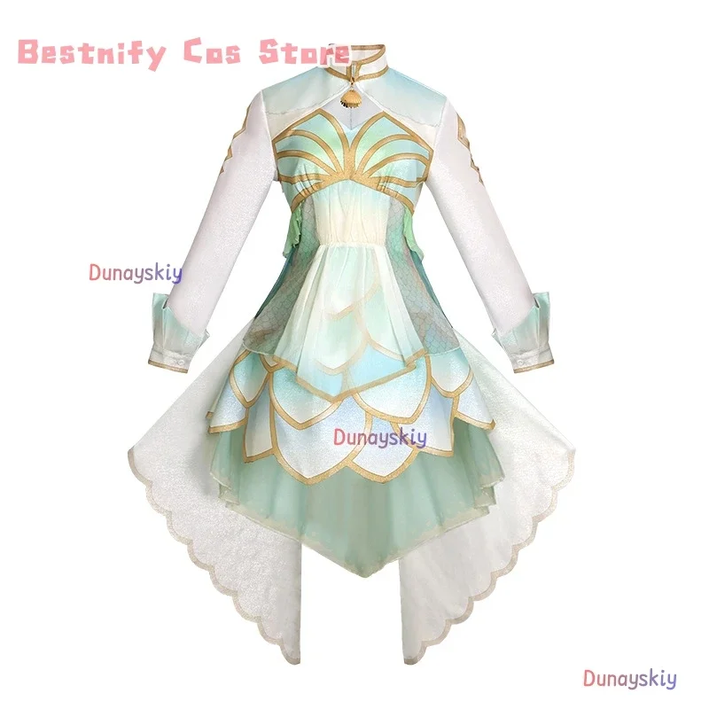 Косплей Кусанаги Нене Косплей Проект Sekai S2 Костюм Русалка Принцесса Лолита Женские платья Аниме Ролевые наряды Парик Pro