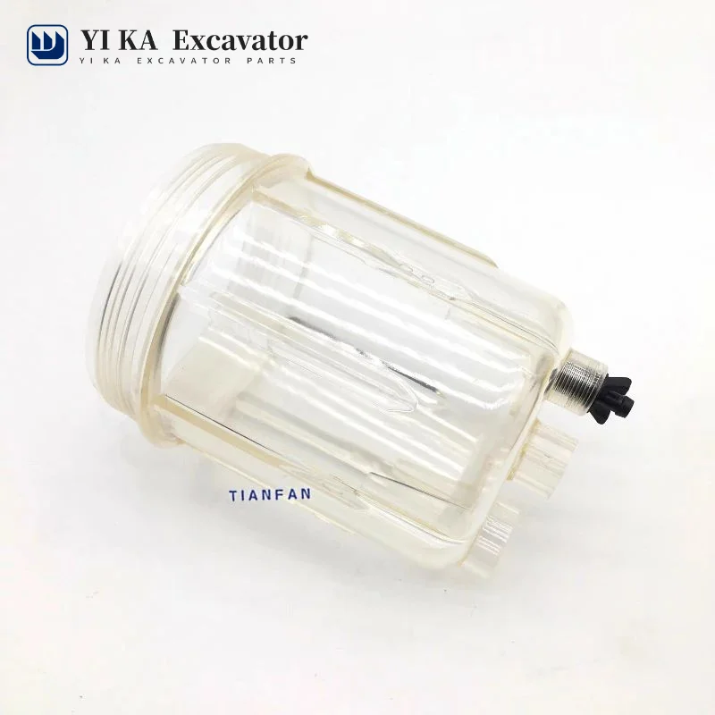 

For Kobelco SK210 200 250 260 350-10 oil-water separator oil-water filter assembly oil-water cup excavator