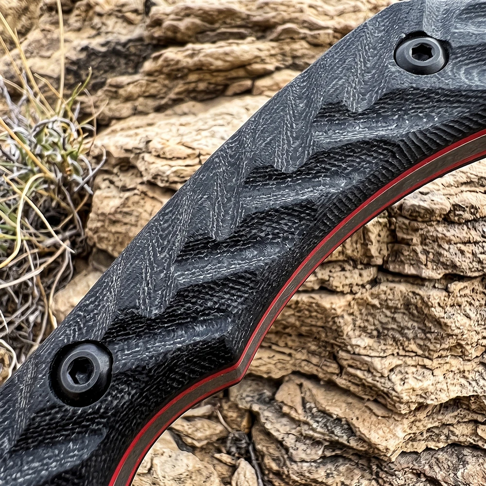 Cuchillo EDC de Hoja Fija de A - Outdoor Adventure With No Backpack reseña y precio