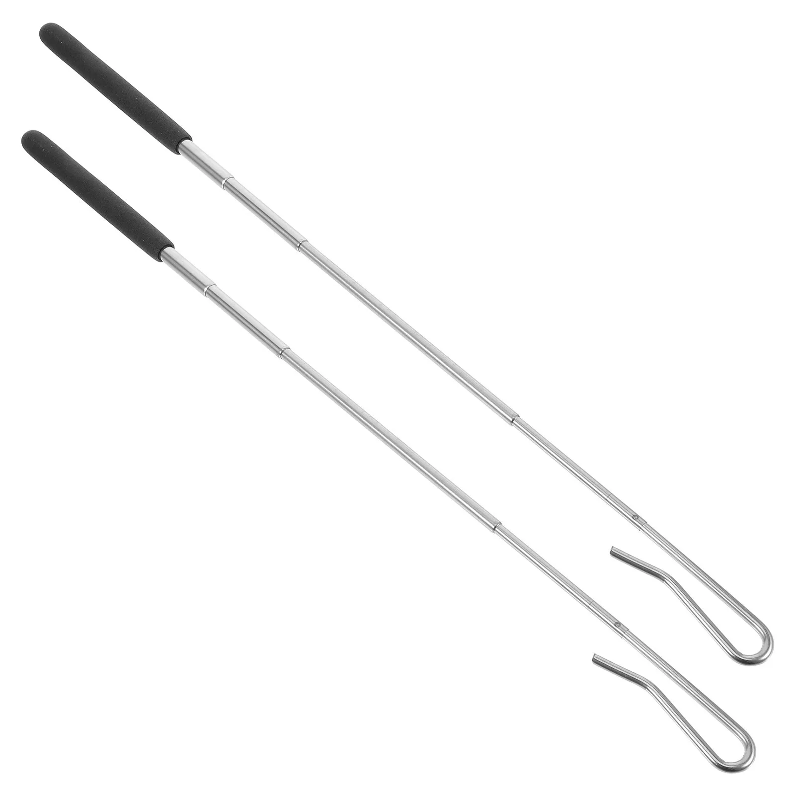 

2Pcs Stainless Steel Puppet Handle Rods Reliable for Puppeteers All Levels Control Sticks for Puppets