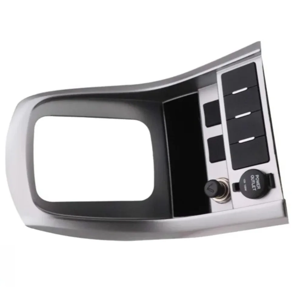 1068050160 Car Gear Shift Dust Boot Bracket Frame Cigarette Lighter Auxiliary Power Socket Trim Panel for Geely for Emgrand 2013