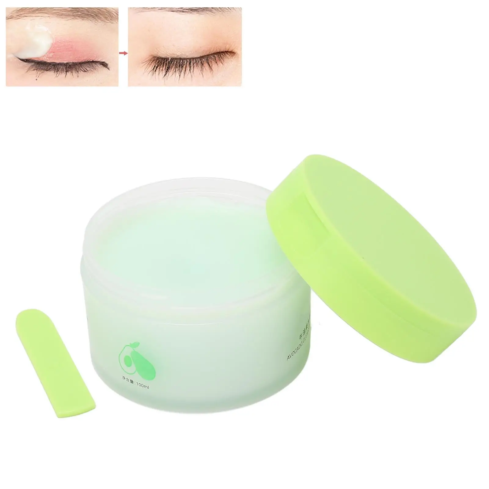 بلسم تنظيف الأفوكادو، منظف عميق، كريم مزيل المكياج المنعش، كريم محمول للعناية بالبشرة، غسول الوجه #4