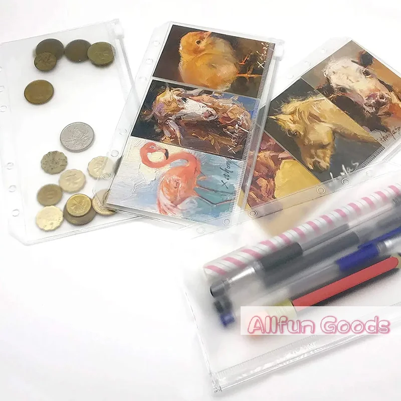8 Stück PVC-Ordnerhüllen, Geld – Portfolio Folder Zip Bewertung und Preis