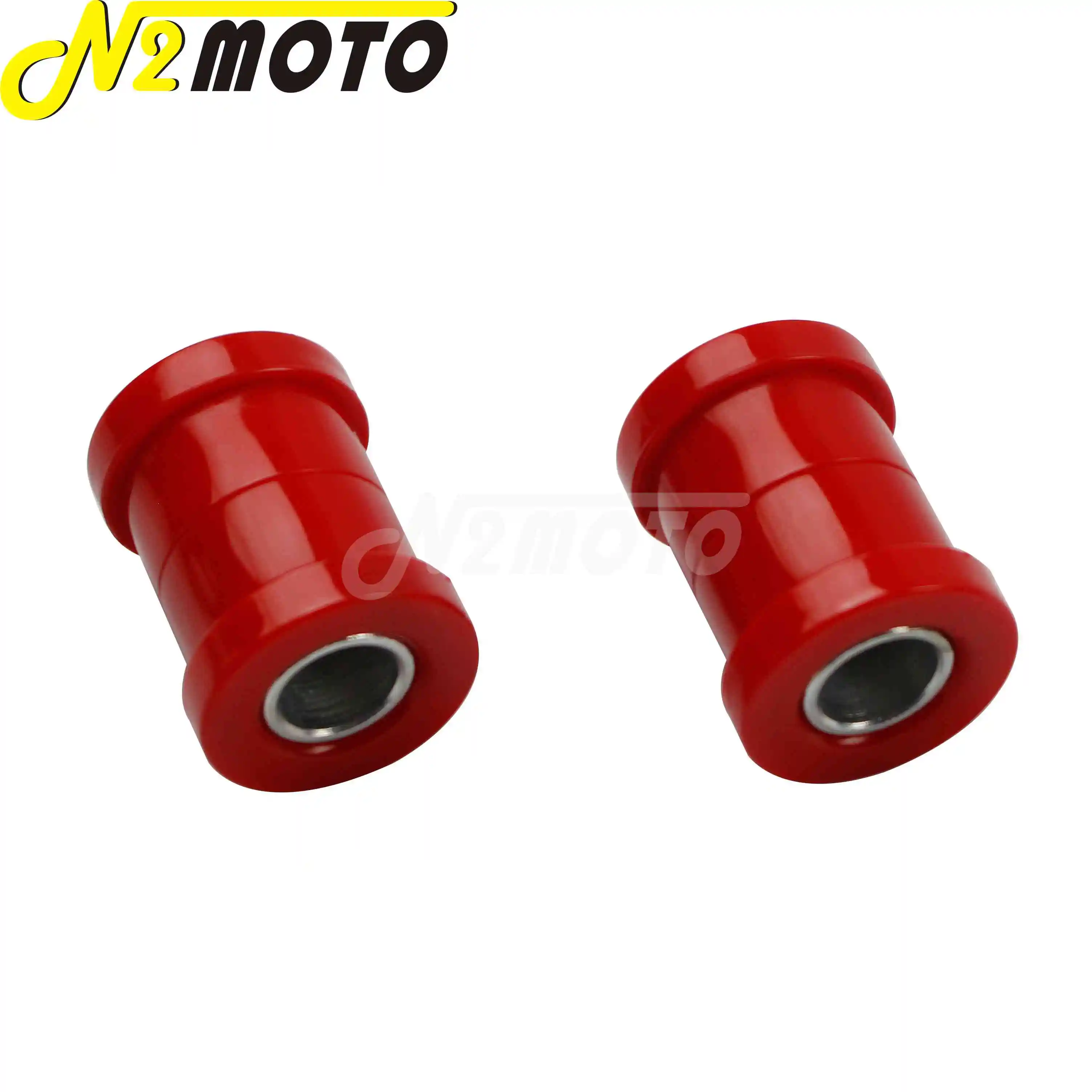 Red Motorbikes Handlebar Riser Bushings Handle Bar Riser Bushing Kit For Harley Big Twins 1973-2017 Sportsters XL 1973-2003 Dyna