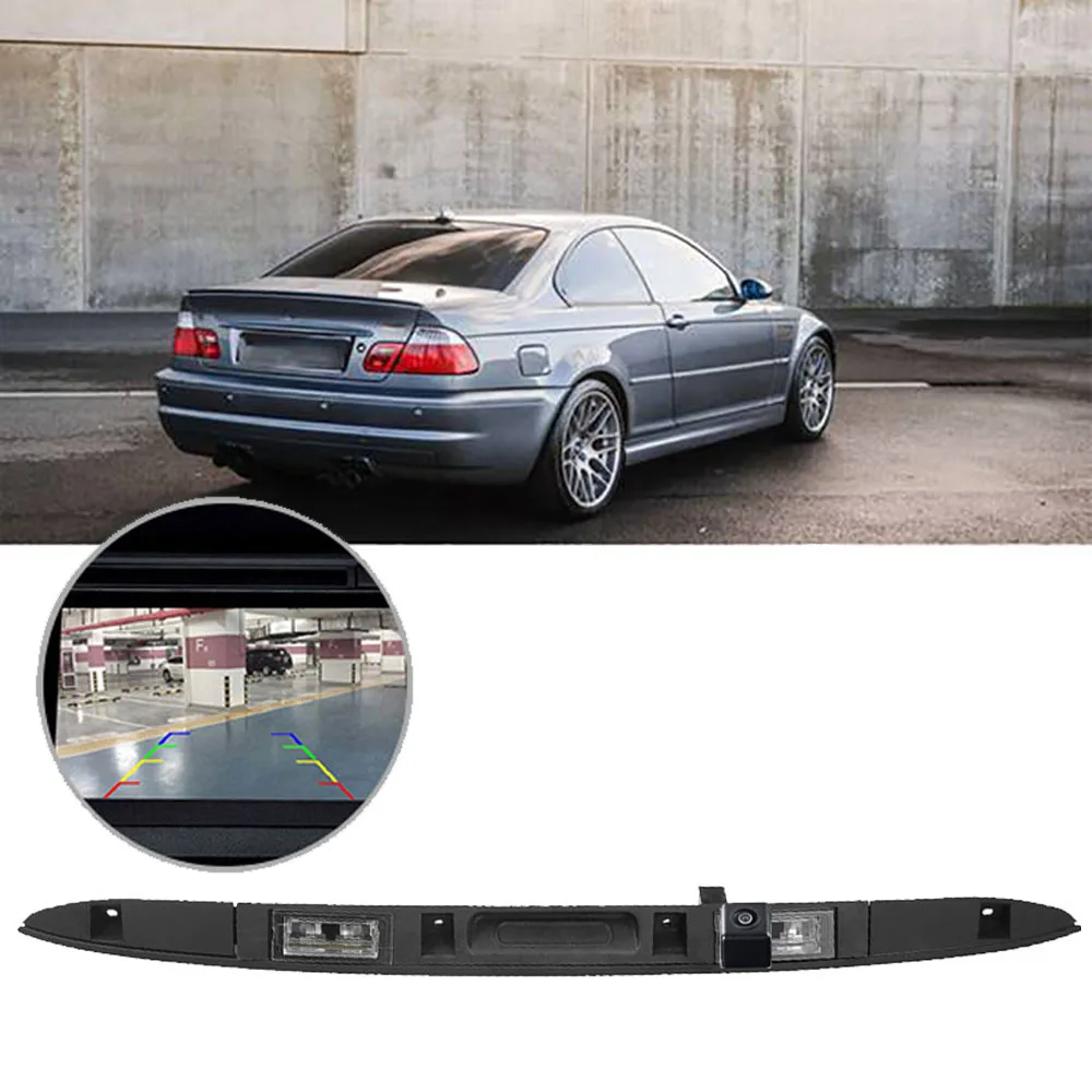 Kofferbak Achterklep Handvat Schakelaar Auto achteruitrijcamera voor BMW X5 E53 3.0D 3.0i 4.4i 4.6is 4.8is OEM 51137170676 511370965