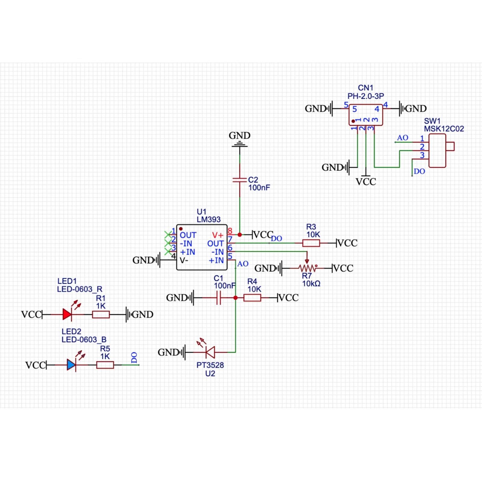 Building Block Set  Ambient Brightness Sensor Photoresistor Modules Ambient Light Brightness Intensity Detection