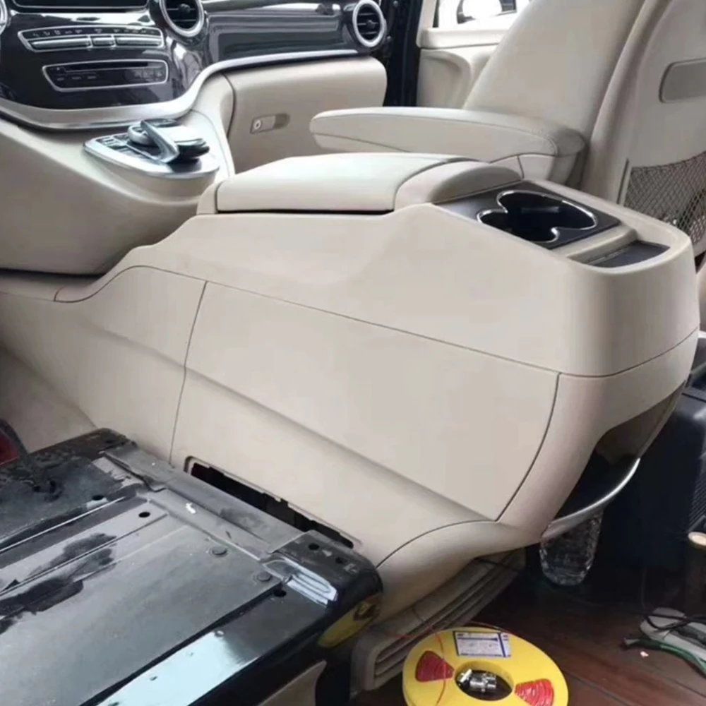 Accessori interni Auto 2022 bracciolo anteriore di lusso con compressore frigorifero e Inverter modifica automatica per la classe VIto V