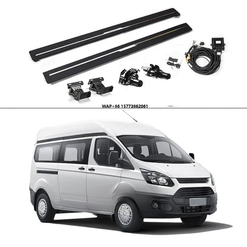 

Automatic Side Step Electric Footrest Power Exterior Nerf bar Foldable Running Board Car Accessories for Transit