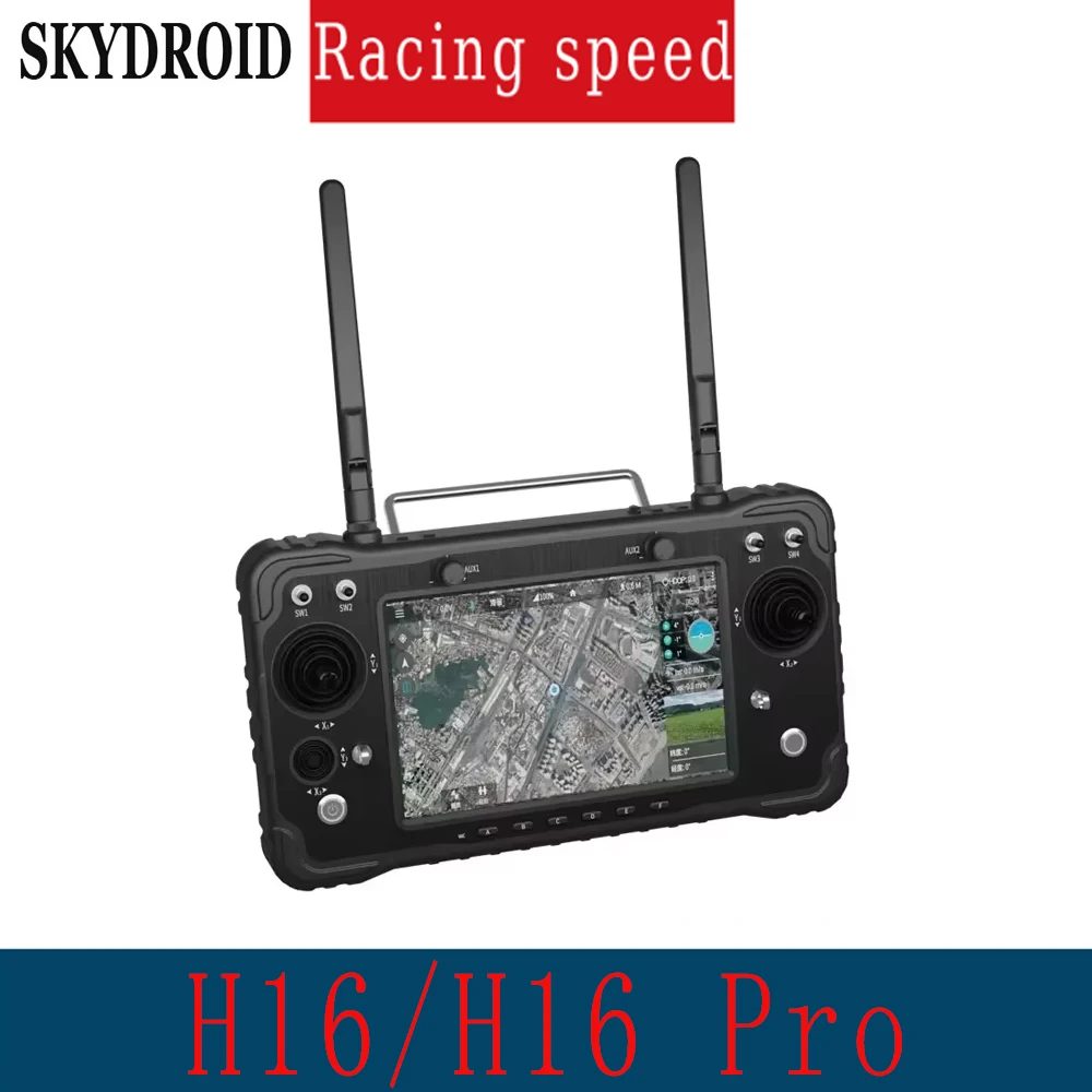 

H16/H16Pro 2.4GHz 16CH FHSS 20KM 1080P Digital Video Data Transmission Telemetry Transmitter MIPI Camera R16 Receiver