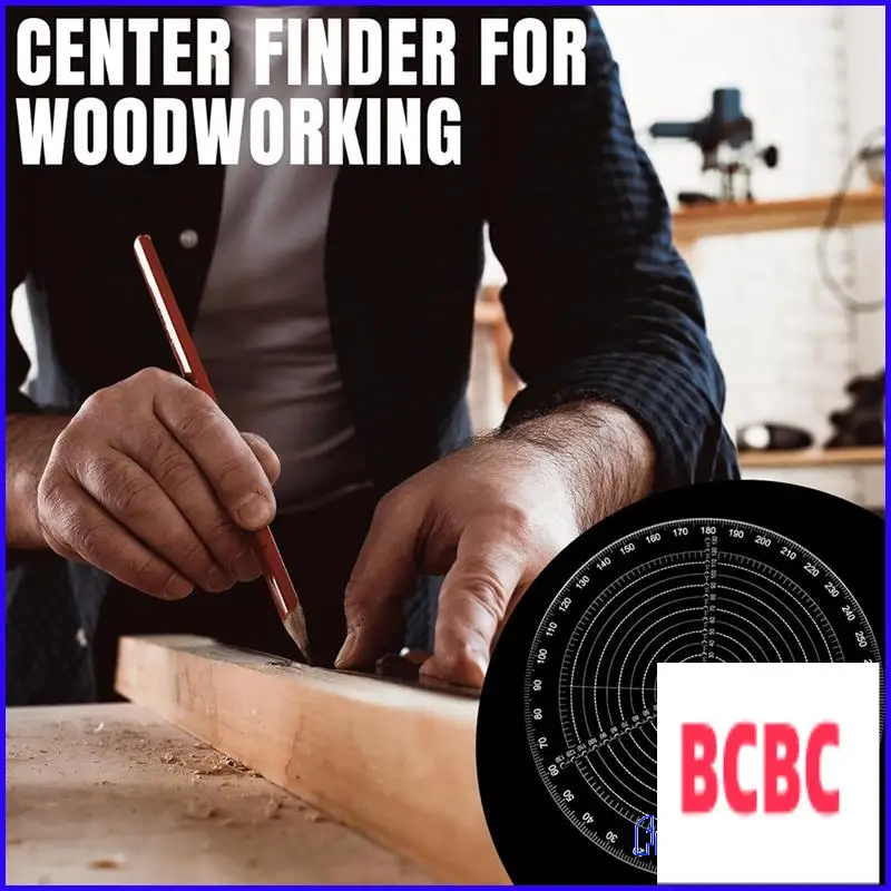 

BB-2 шт. 300 мм 12-дюймовый круглый центроискатель компас прозрачный акриловый компас инструмент для рисования кругов искатель центра