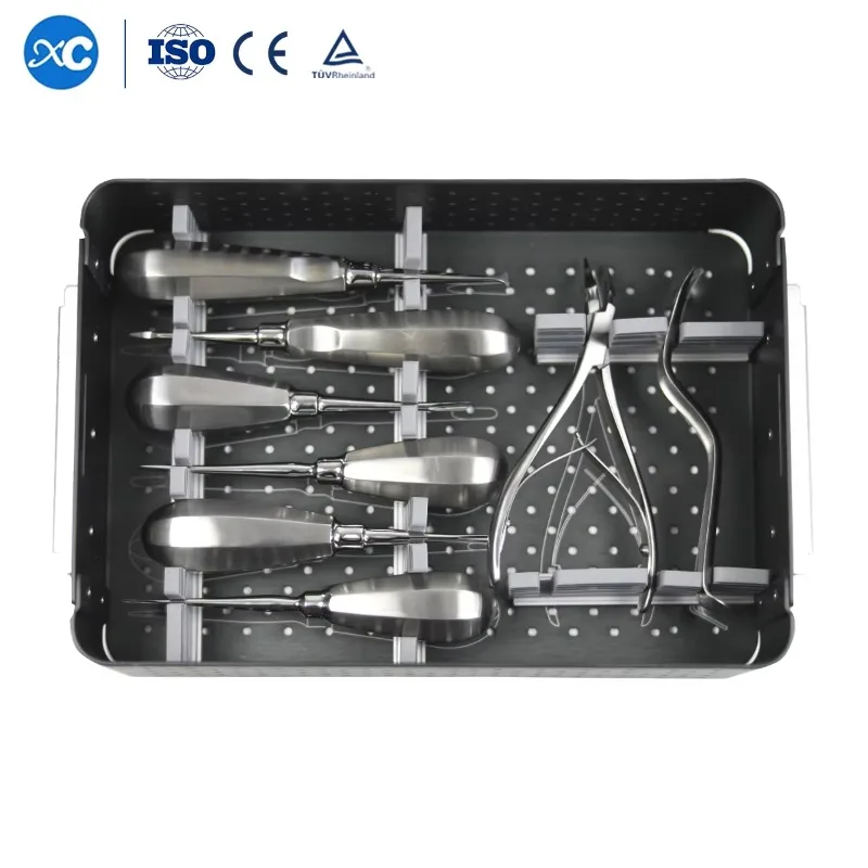 

Hot Sale Factory Price Vet Instrument Kit, Sterilization Box Packed Veterinary Instruments For Pet Animal//