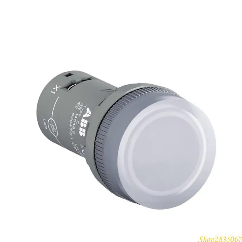 Multicolor LED Indicators Light For Electrical Panel 24V 29mm Mounting Diameter 831F
