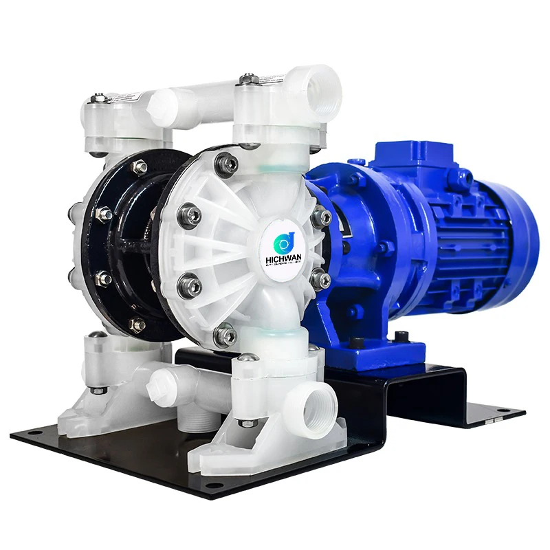 

HICHWAN DBY3-25S 1 дюйм 380 В 220 В OEM Самовсасывающий инженерный пластиковый электрический мембранный насос