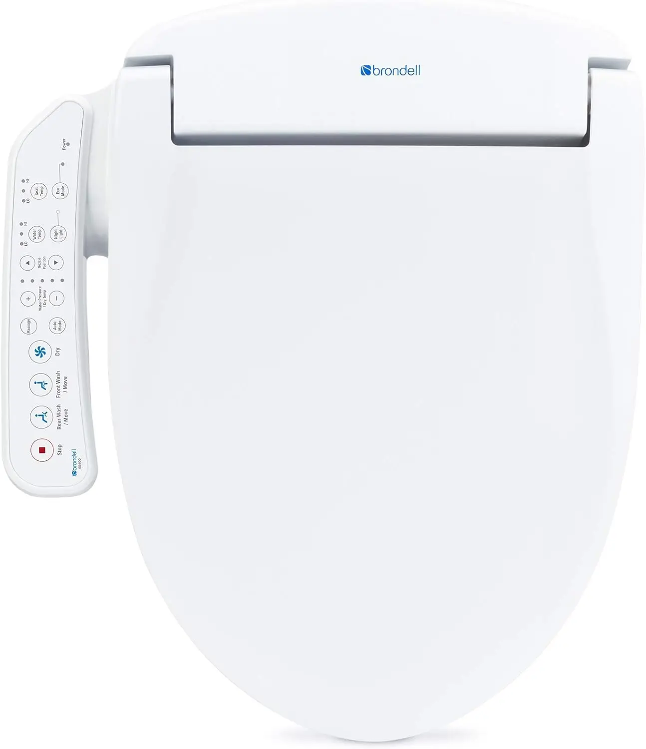 Swash Electric Bidet Toilet Seat With Heated Seat Oscillating Stainless Steel Nozzle Warm Air Dryer Night Light