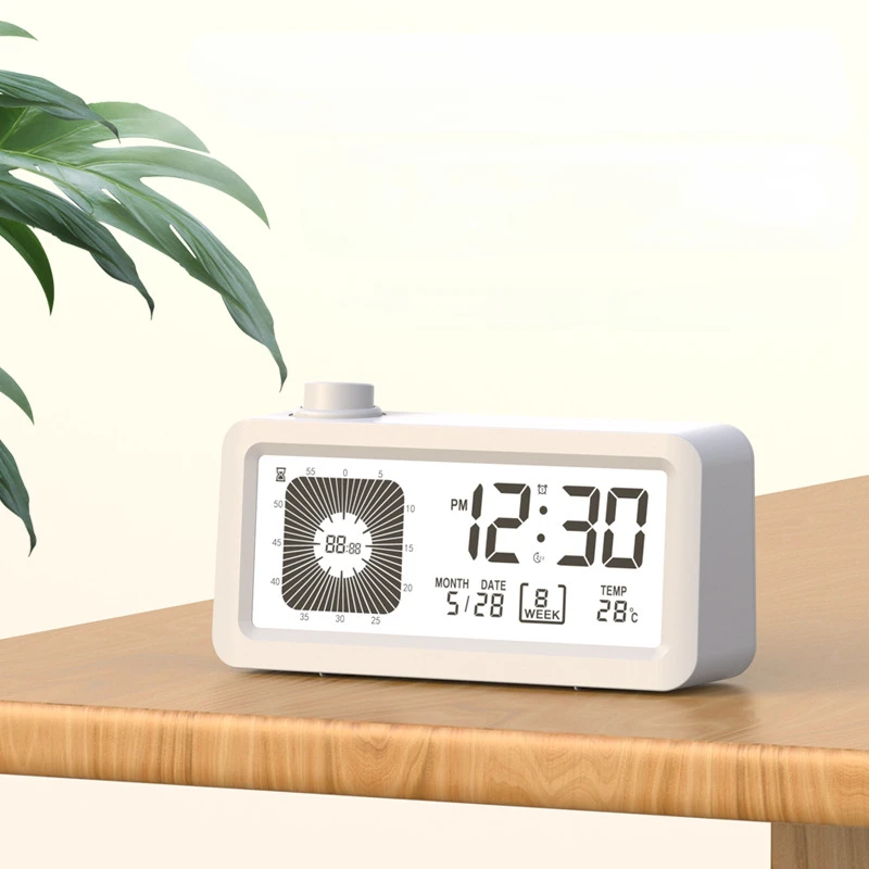 Child Mini Digital Alarm Clock Backlight Snooze Mute Calendar Clock Desktop Table Clocks Temperature Electronic LED Clock