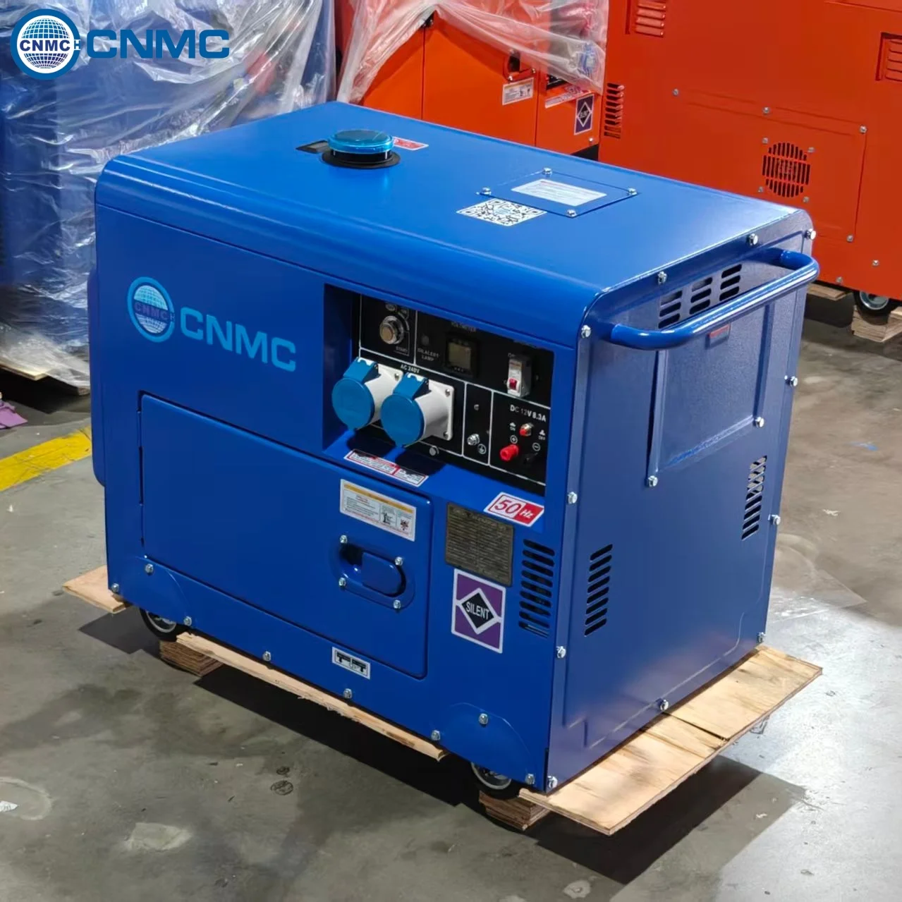 Silnet Diesel Generator 6KVA 7.5KVA 9KVA Generator Generators for Home Electricity with Wheels Ready To Use CE UL Certified