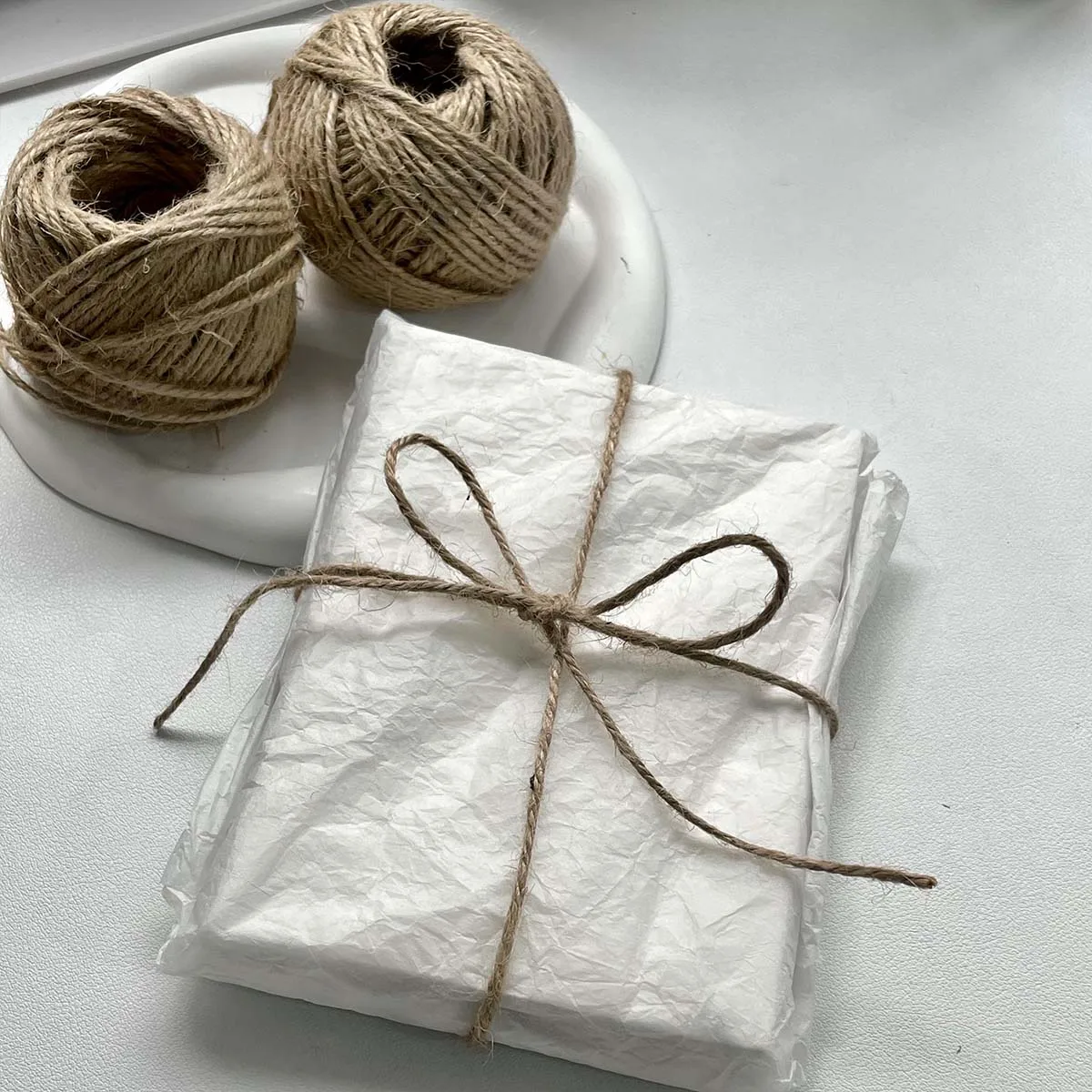 50 м двухцветная хлопковая пеньковая