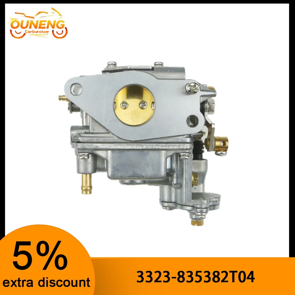 Outboard Carburetor For Mercury 9.9 15 HP Four Stroke Boat Motor Replace 3323-835382T04 P23X-1