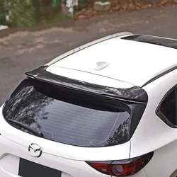 Suitable for Mazda CX-5 2017 18 19 20 21 2022 Rear Roof Spoiler Fender Carbon Black Body Modification Kit