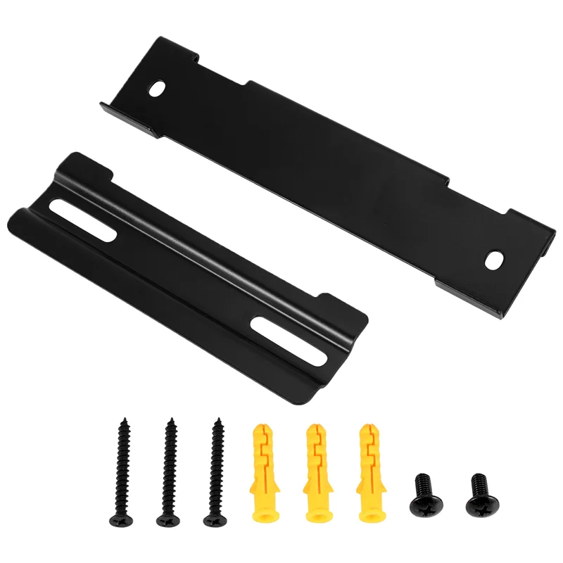 Excellent-WB-120 Wall Mount Kit Bracket For Solo 5 Soundbar, For Cinemate120, With Screw And Wall Anchors, Black