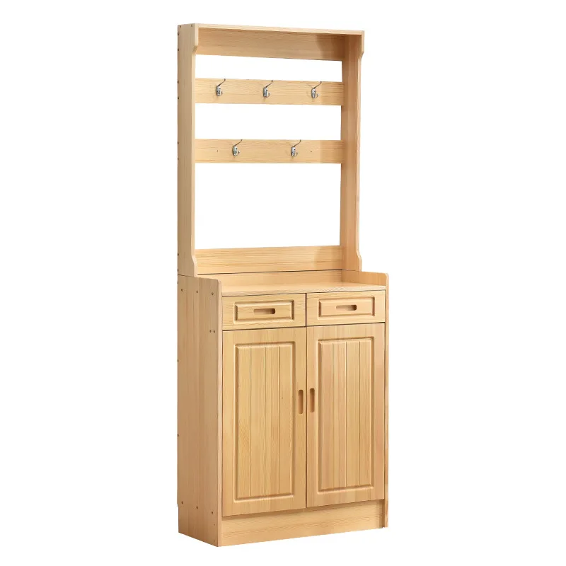 Shoe cabinet, home door, and clothes hanger integrated entrance door, entrance cabinet, multifunctional lobby cabinet, large