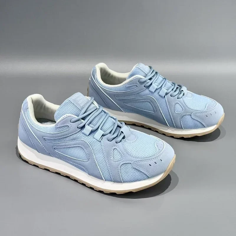 

Sneakers Men Mesh Breathable Designer Trainers Casual Sneaker Men Summer Blue Fashion Men Jogging Shoes Tenis Hombres