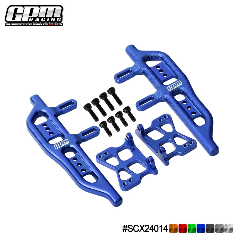GPM Aluminum Side Steps for Axial SCX24, Deadbolt AXI90081, 1/24