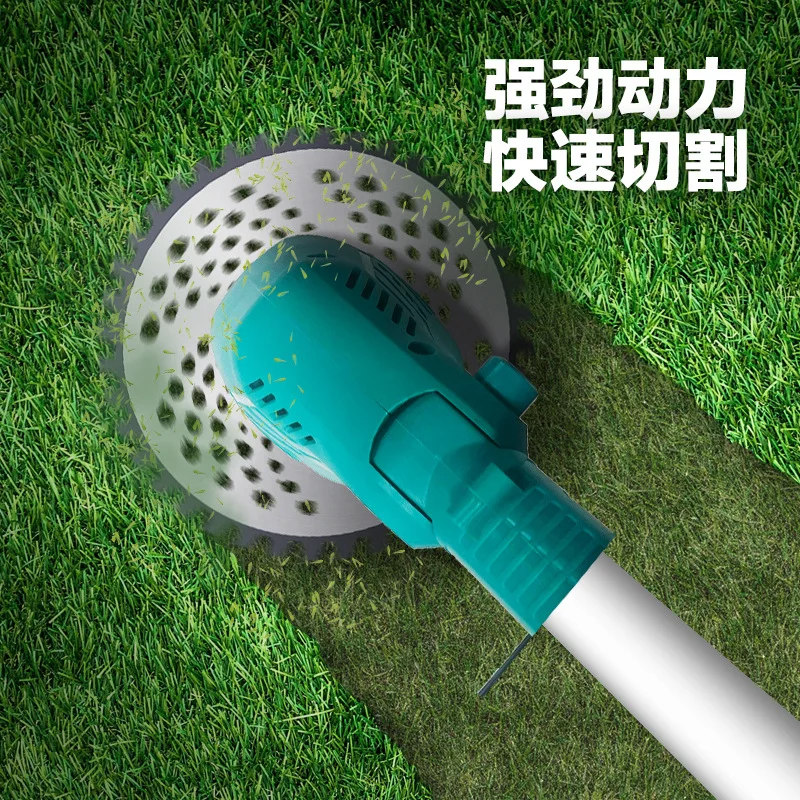 Folding Electric Lawn Mower Brushless Small Household Multi-function Harvesting and Lawning Lithium Battery Lawn Mower