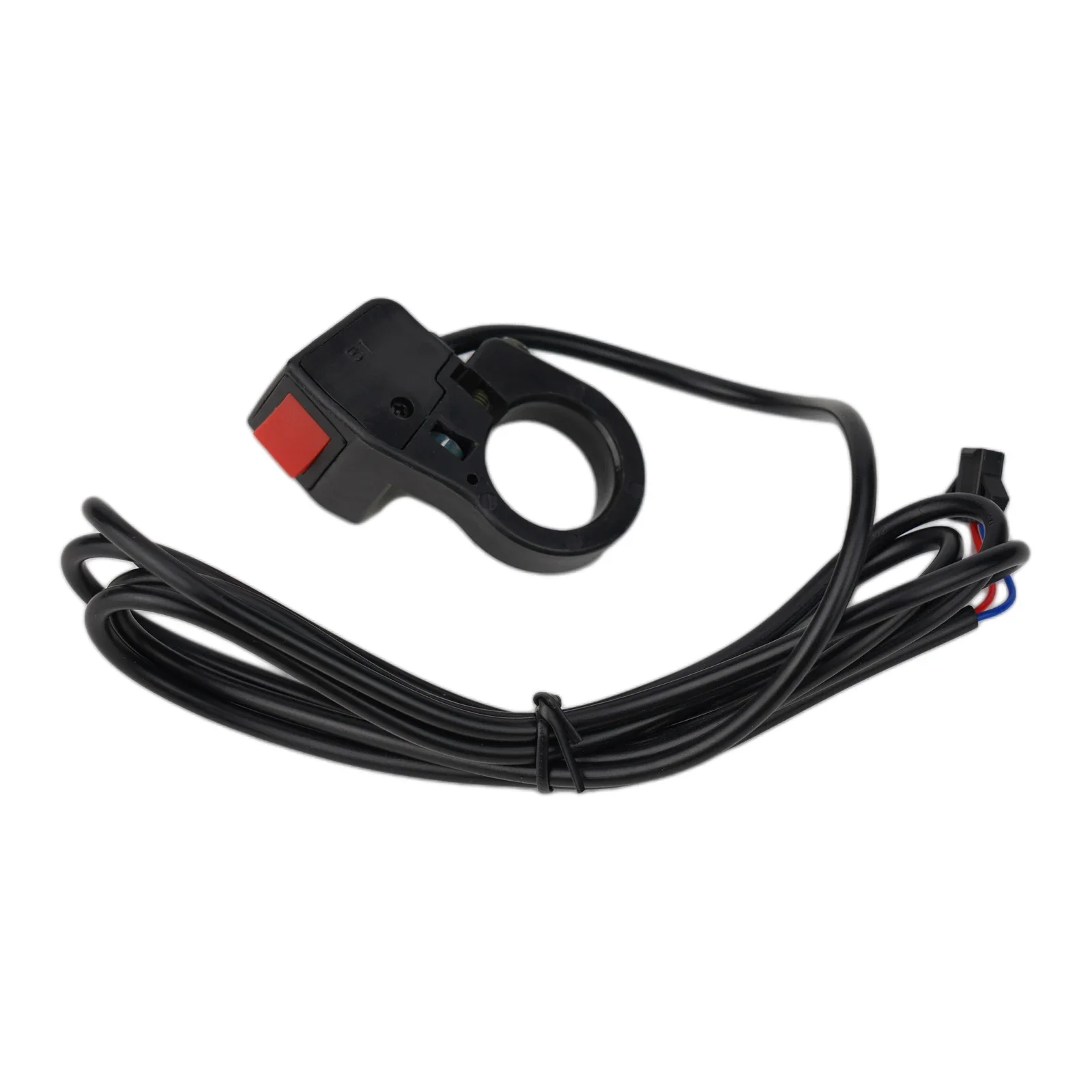 Convenient Electric Bike Scooter Switch Button, Suitable for Head Lamp, Speed Limit, Reverse, EBS Easy to Install, Black