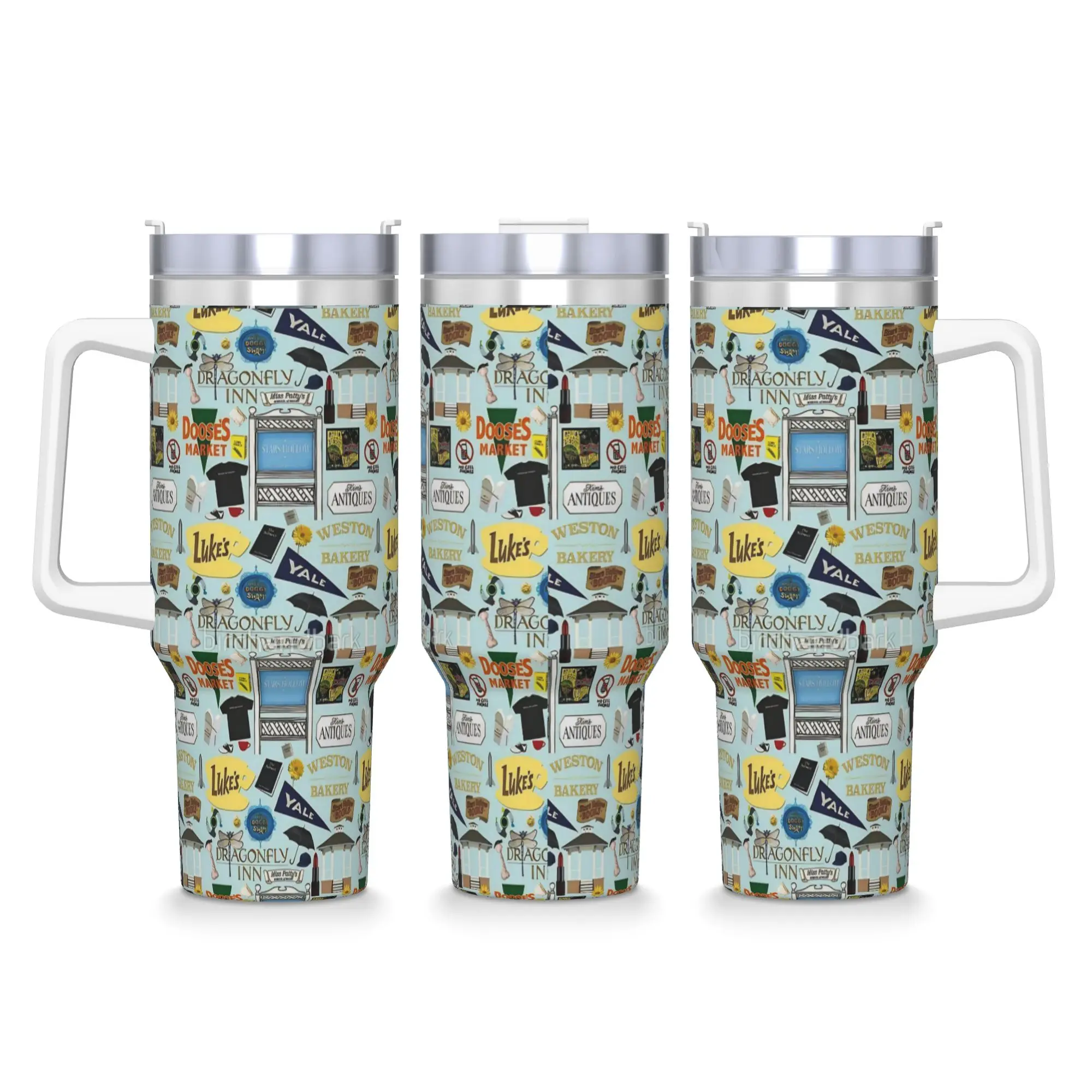 Gilmore Girls TV Show Stainless Steel Tumbler  Travel Mugs Cup Large Thermal Mug Heat Preservation Hot Drinks Milk Water Bottle