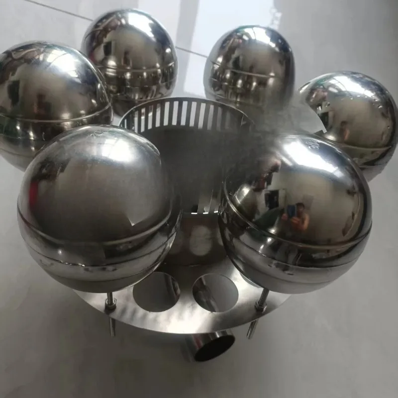 304 Stainless Steel Floating Oil Collector Floating Suction Disc Buoy Oil Recovery Skimmer