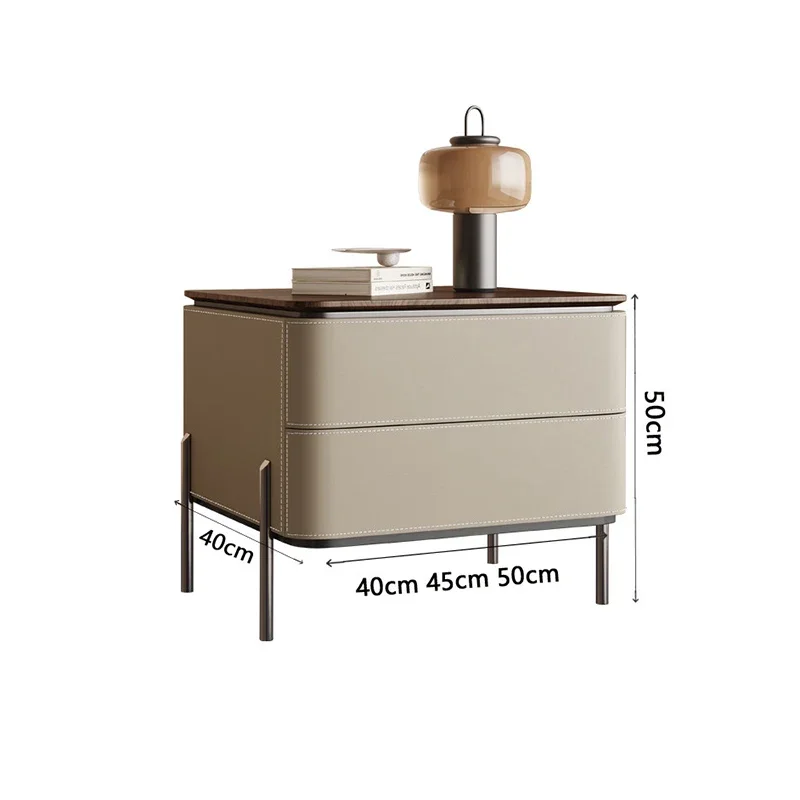 Sophisticated Stable Minimalist Bedside Table Sleek Durable Oak Distinctive Bedside Table Table Chevet Nightstand Furniture